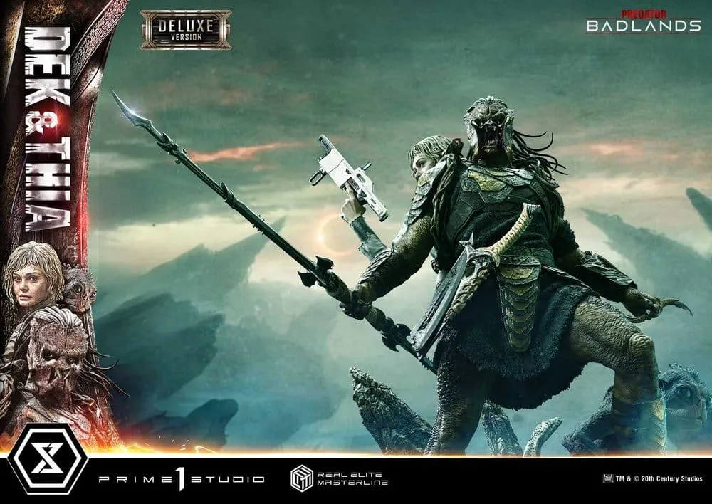 Predator Badlands Statue – Dek & Thia DX Bonus 87 cm 2