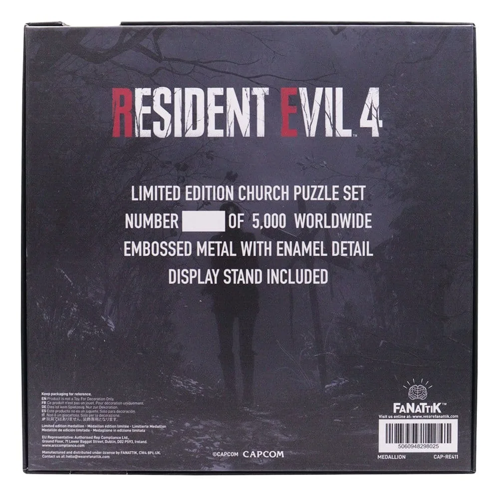 Resident Evil 4 Replica Set – Church Puzzle Medallions 8