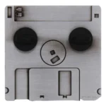 Doom Pin Badge – Limited Edition Floppy Disk 45 x 45 mm 2