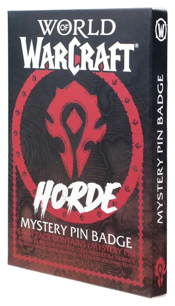 World of Warcraft Mystery Pin Display – Horde 12 Badges 14