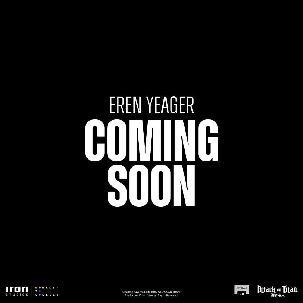 Attack on Titan Statue – Eren Yeager Art Scale 1/10 24 cm