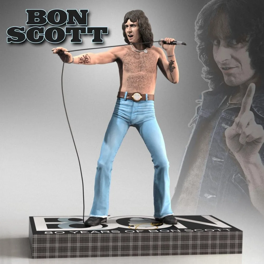 AC/DC Statue – Bon Scott III Rock Iconz 22 cm 8