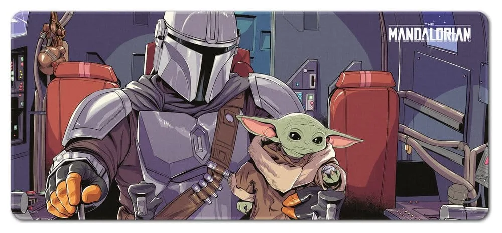 Star Wars The Mandalorian Mouse Mat – The Child XL 80 x 35 cm