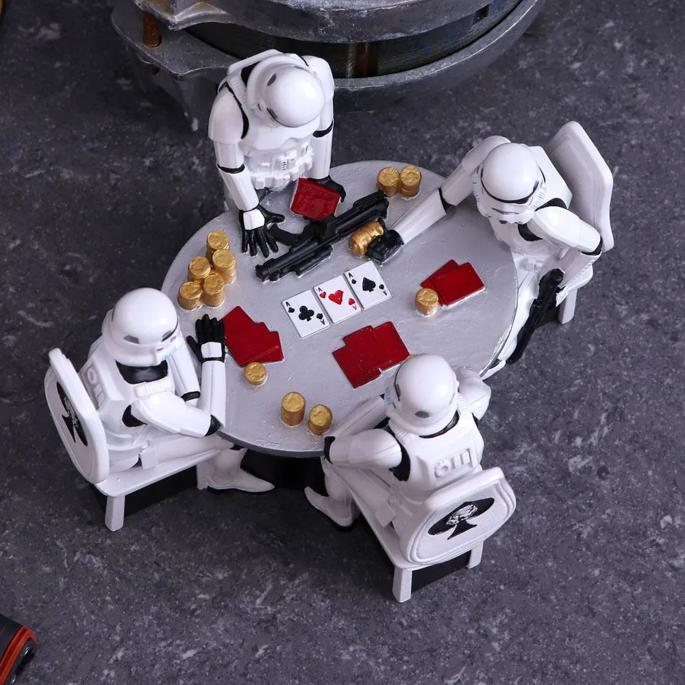 Star Wars Diorama – Stormtrooper Poker Face 18 cm 8