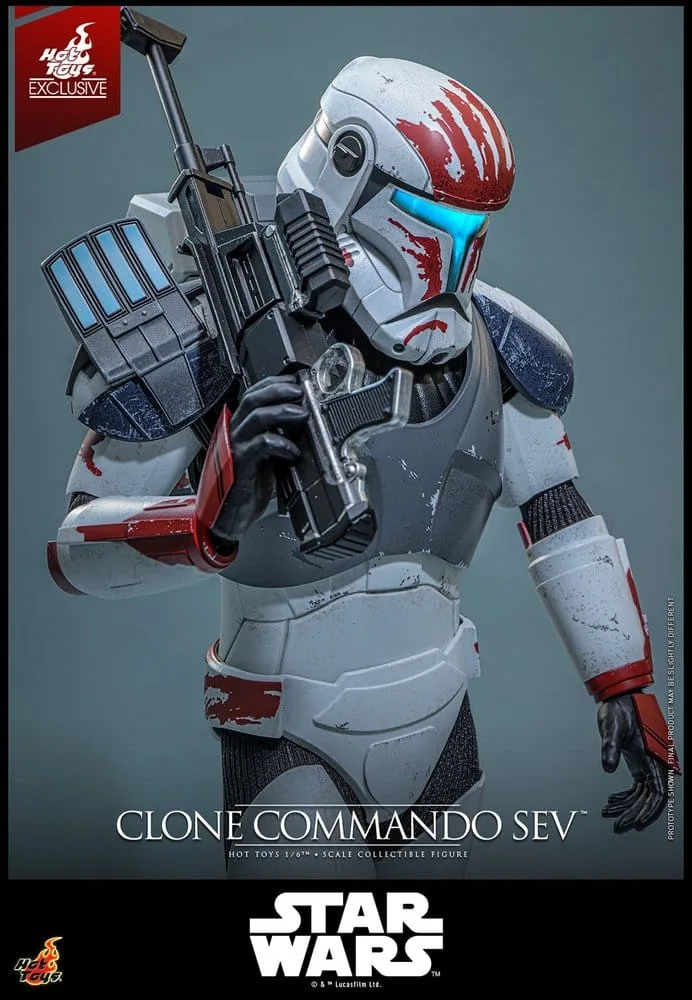 Star Wars The Clone Wars Action Figure – Clone Commando Sev 30 cm 9