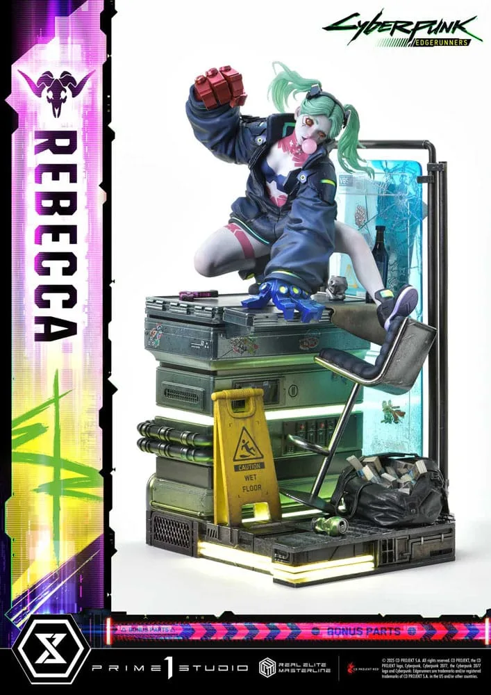 Cyberpunk Edgerunners Statue – Rebecca Deluxe Bonus 54 cm 8