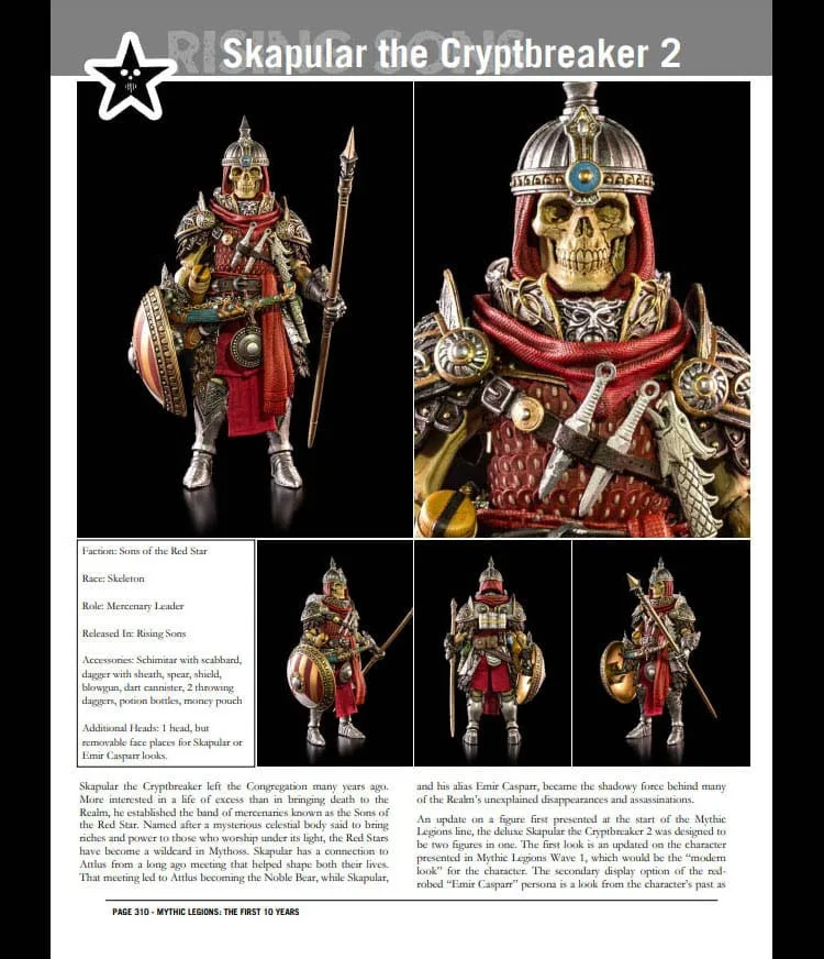 Mythic Legions Hardcover Book – The First 10 Years 7