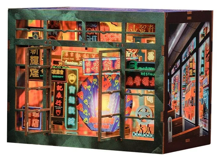 Hong Kong Book Nook – CuteBee Neon Light 13 x 17 cm