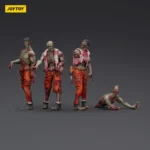Zombie Dark Source Action Figures – Mechanic Team 4-Pack 8 cm 6