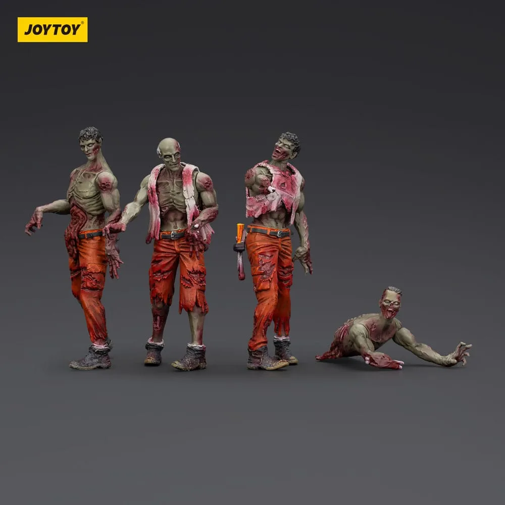 Zombie Dark Source Action Figures – Mechanic Team 4-Pack 8 cm 6