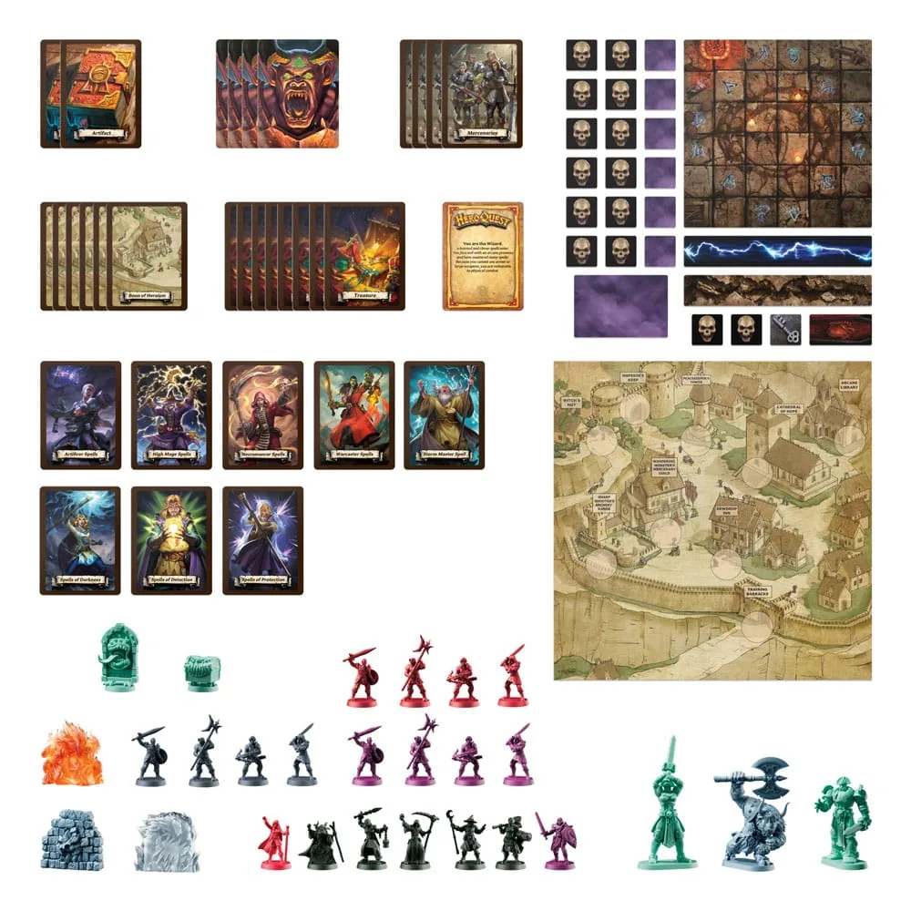 HeroQuest Bordspeluitbreiding – Wizards of Morcar Quest Pack 10