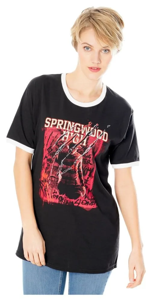 A Nightmare on Elm Street T-Shirt – Springwood High S 4