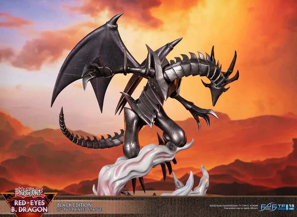 Yu-Gi-Oh! PVC Statue – Red-Eyes B. Dragon Black 33 cm 25