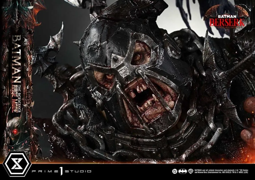 DC Comics Statue – Batman The Berserker Rage Mode 1/4 82 cm 9