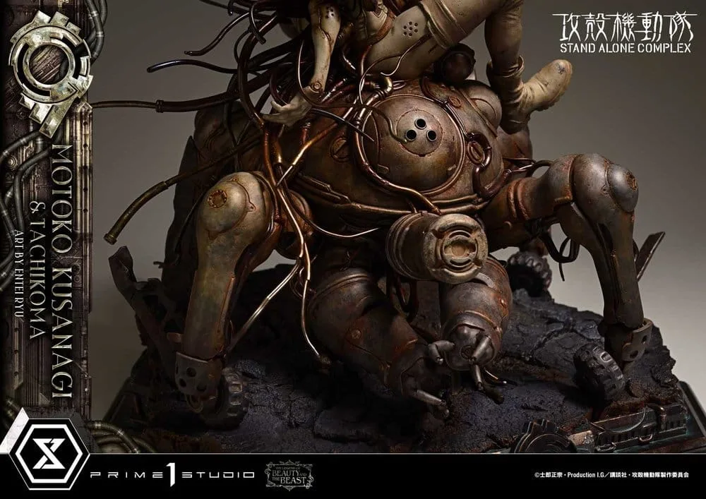 Ghost in the Shell Statue – Motoko Kusanagi and Tachikoma 53 cm 12