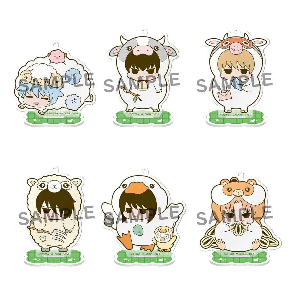 Gintama Acrylic Figures – Prince Hata 6 Blind Boxes 6 cm