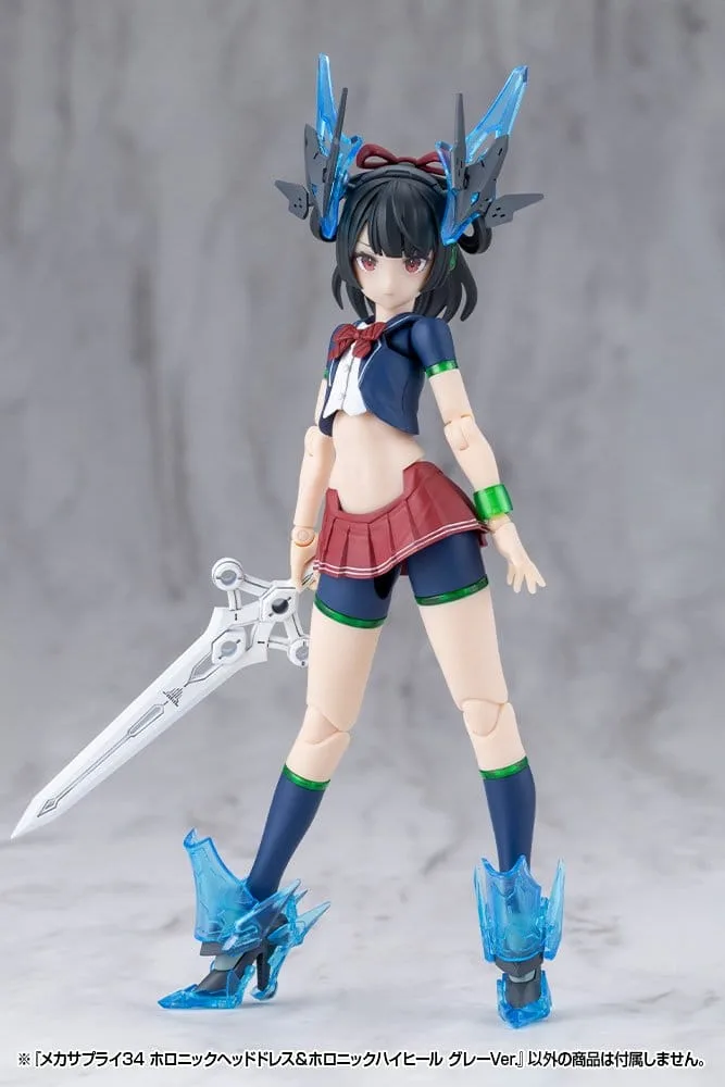 M.S.G. Model Kit Accessories – Holonic Headdress & High Heels Grey 7