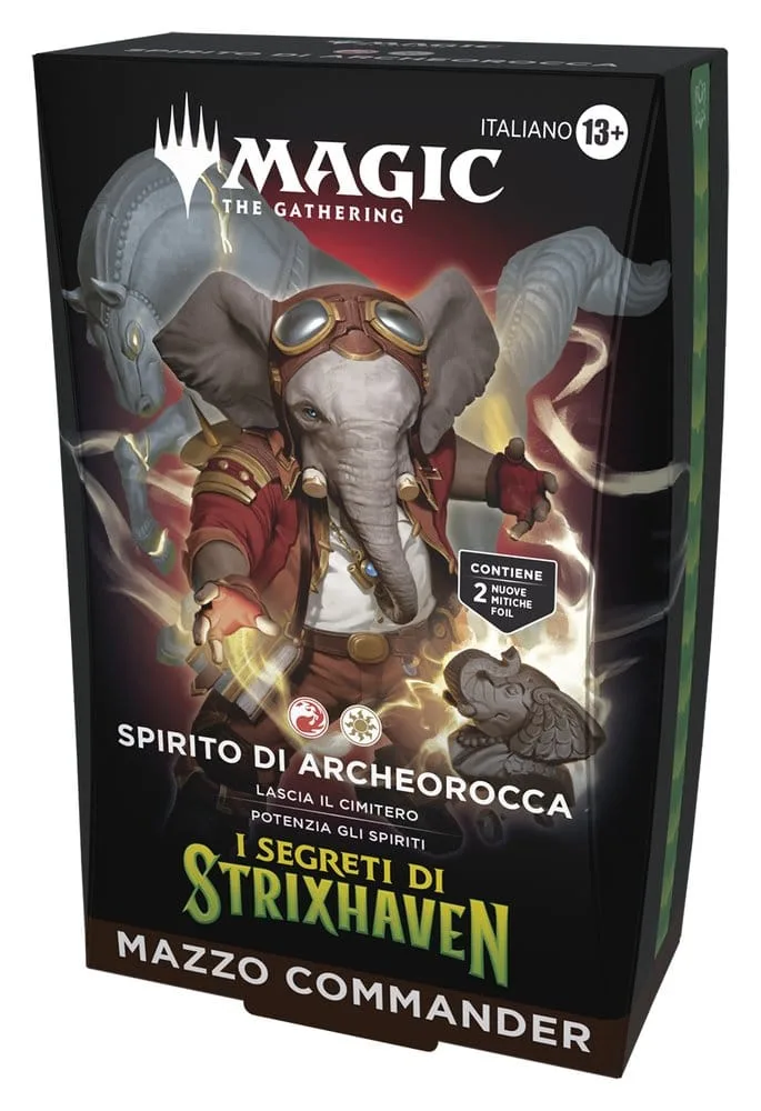 Magic the Gathering Commander Decks – Strixhaven Italian 5-Deck Case 13