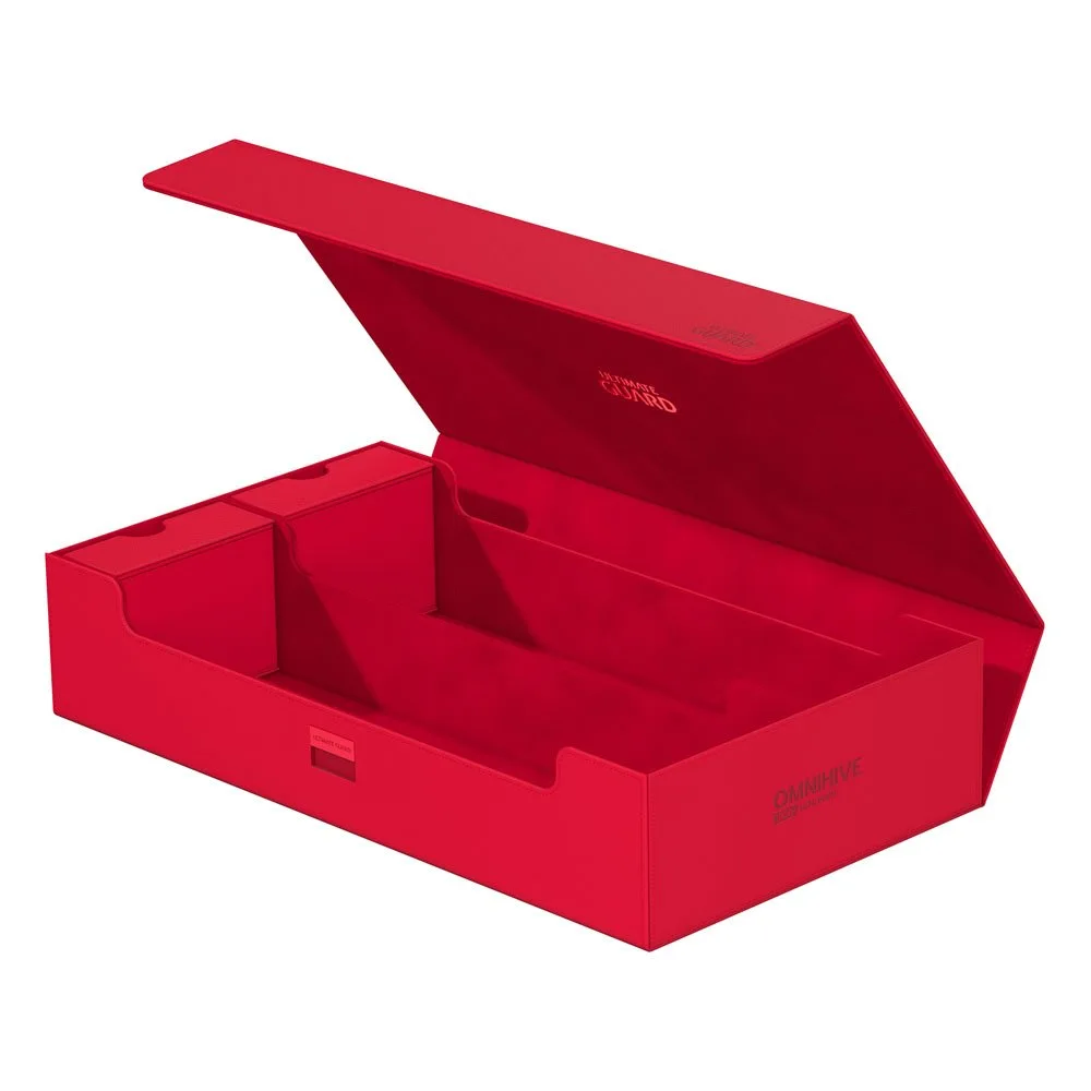 Ultimate Guard Card Storage Box – Omnihive 1000+ Xenoskin Red