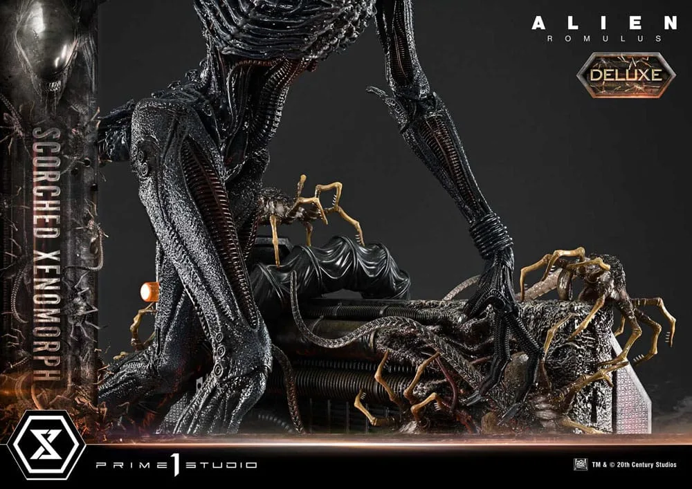 Alien Romulus Statue – Scorched Xenomorph Deluxe 98 cm 26
