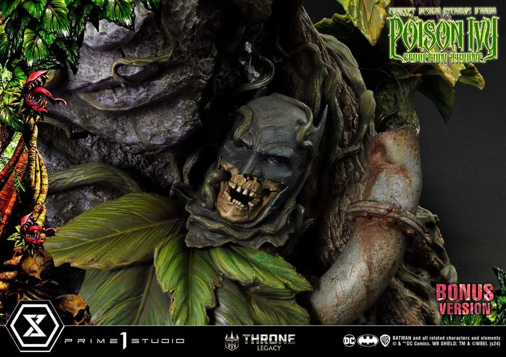 DC Comics Statue – Poison Ivy Seduction Throne Deluxe Bonus 55 cm 25