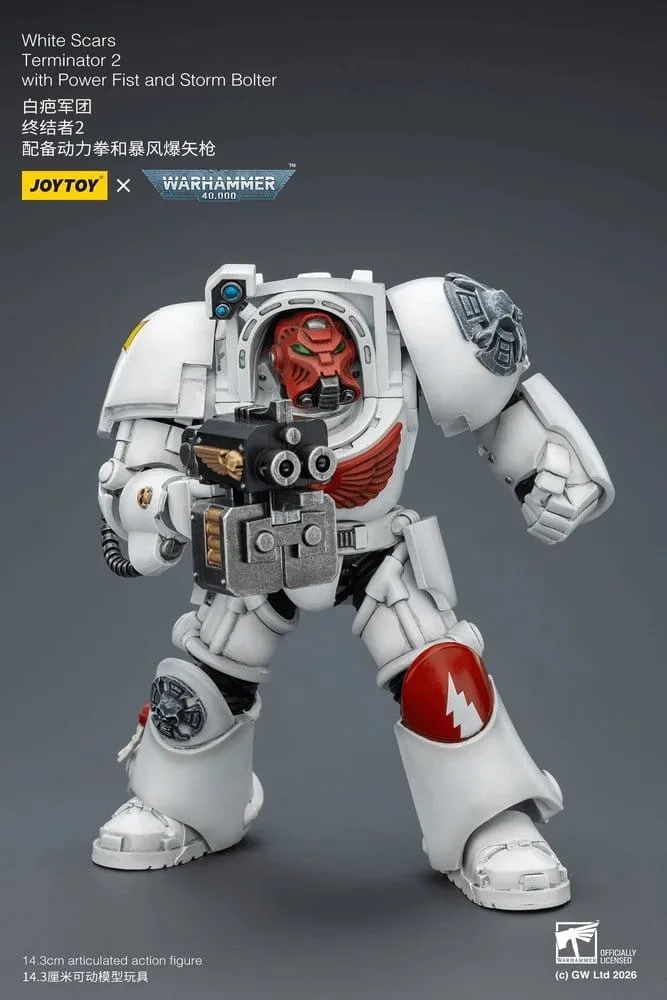 Warhammer 40K Action Figure – White Scars Terminator 2 14 cm 2