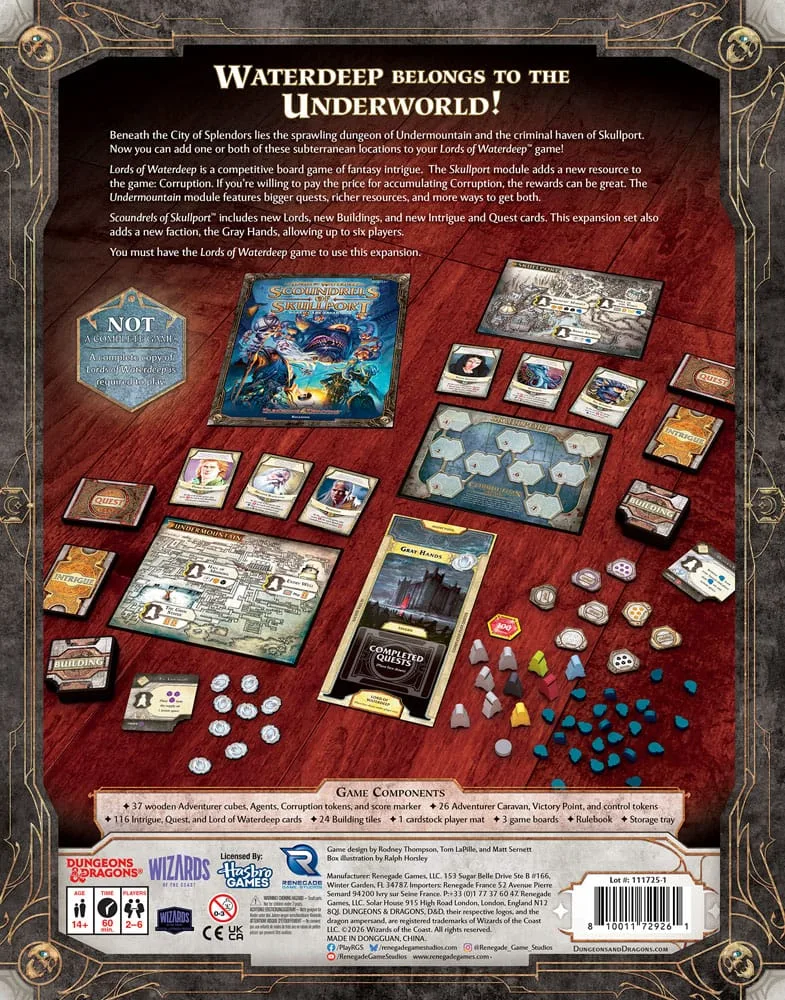 Dungeons & Dragons Expansion – Scoundrels of Skullport 2