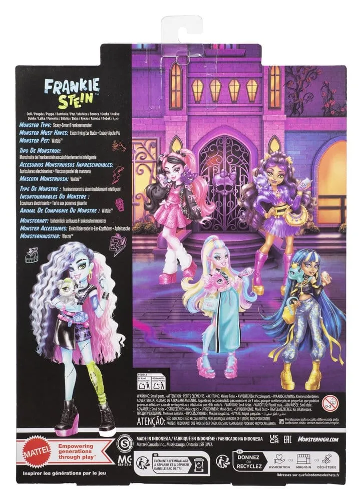 Monster High Doll – Frankie Stein with Watzie and Accessories 2