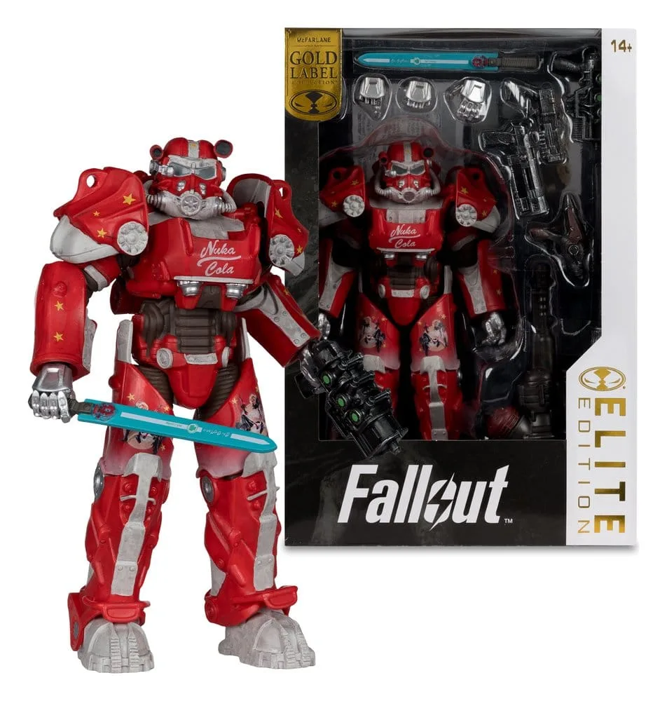 Fallout 76 Action Figure – Nuka Cola T-60 Gold Label 19 cm 7