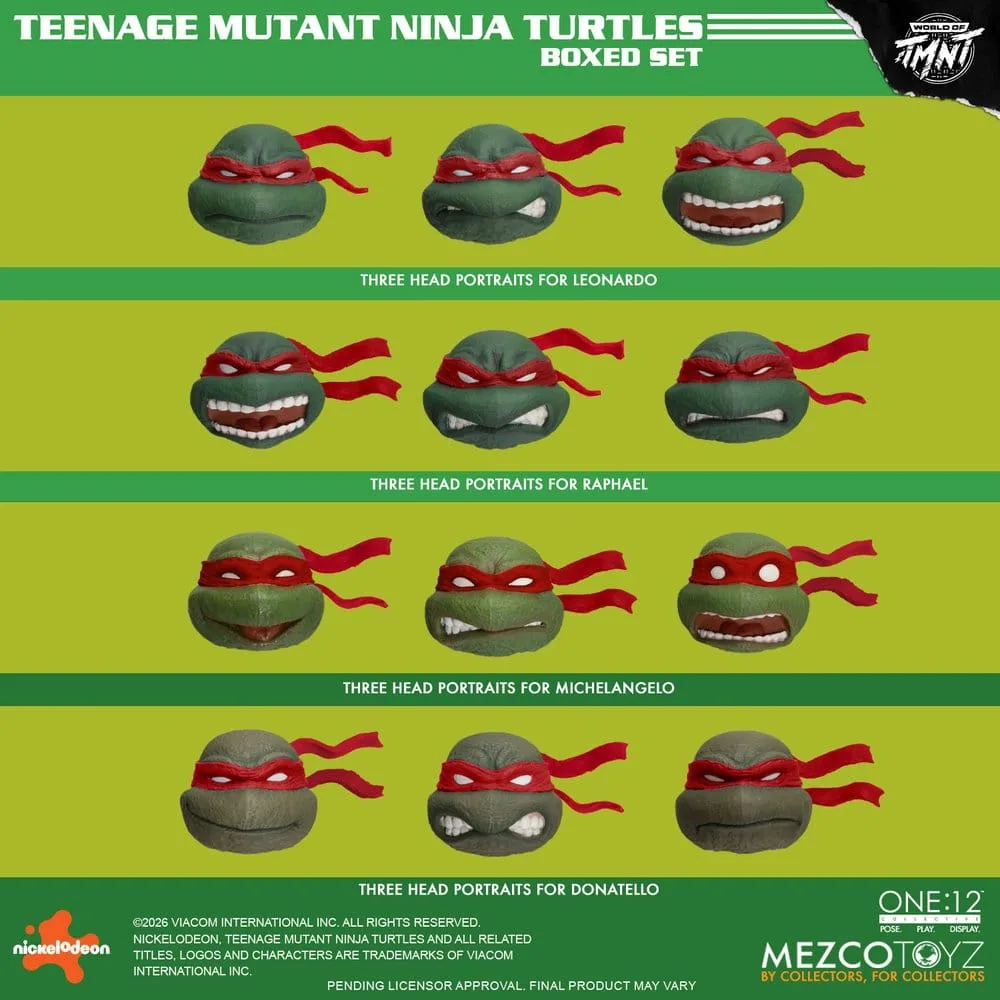 Teenage Mutant Ninja Turtles Figure Set – Red Mask Edition 17 cm 3