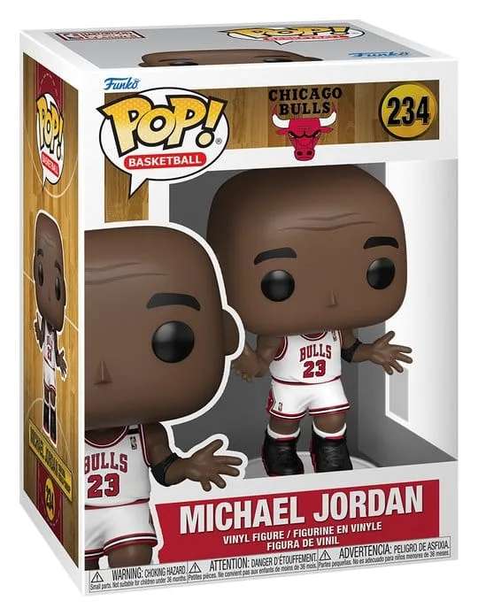 NBA Vinyl Figure – Bulls Michael Jordan Shrug Funko Pop 9 cm 2