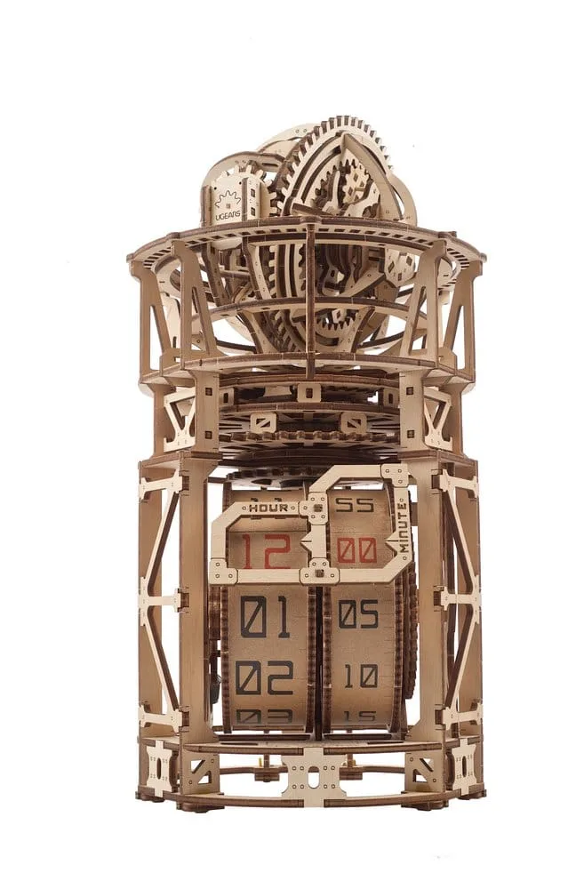 Ugears Wooden Model Kit – Sky Watcher Tourbillon Table Clock 1