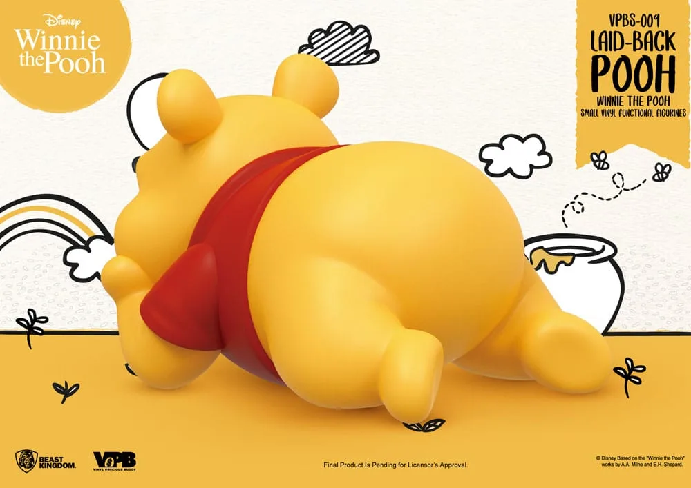 Winnie the Pooh Vinyl Bank – Laid-Back Pose 17 cm 4