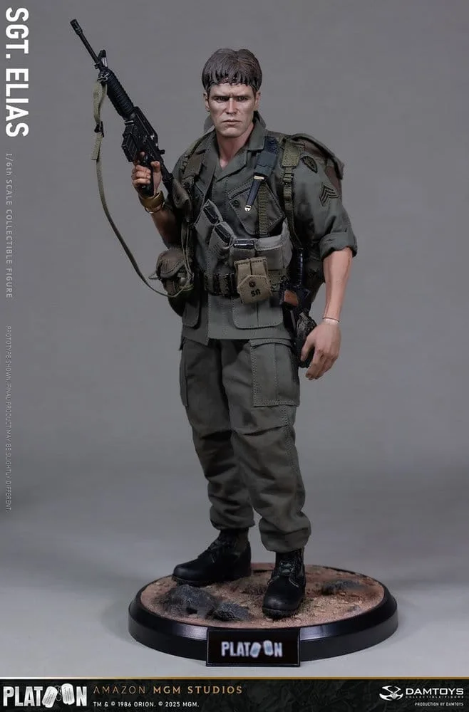Platoon Action Figure – Sergeant Elias 1/6 Scale 30 cm 13