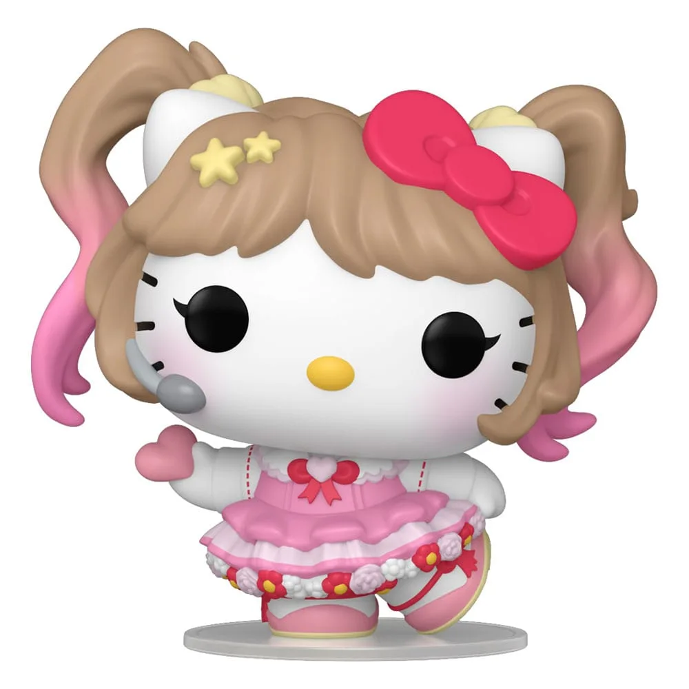 Hello Kitty Pop Vinyl Figure – K-Pop Outfit 9 cm