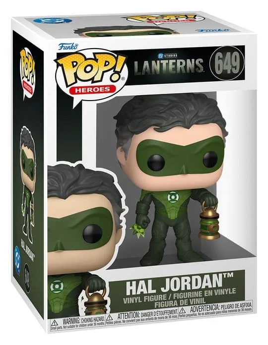 DC Studios Lanterns Vinyl Figure – Hal Jordan Pop Heroes 9 cm 2