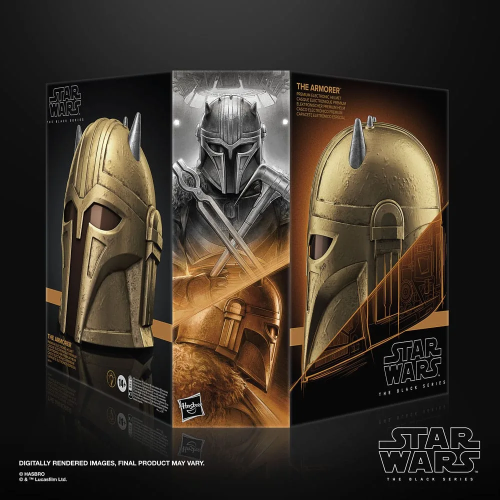 Star Wars Electronic Helmet – The Armorer Black Series 4