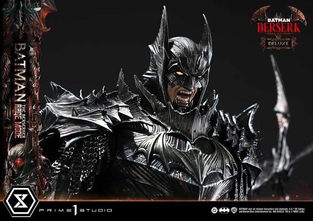 DC Comics Statue – Batman Berserker Rage Mode Deluxe 1/4 93 cm 17