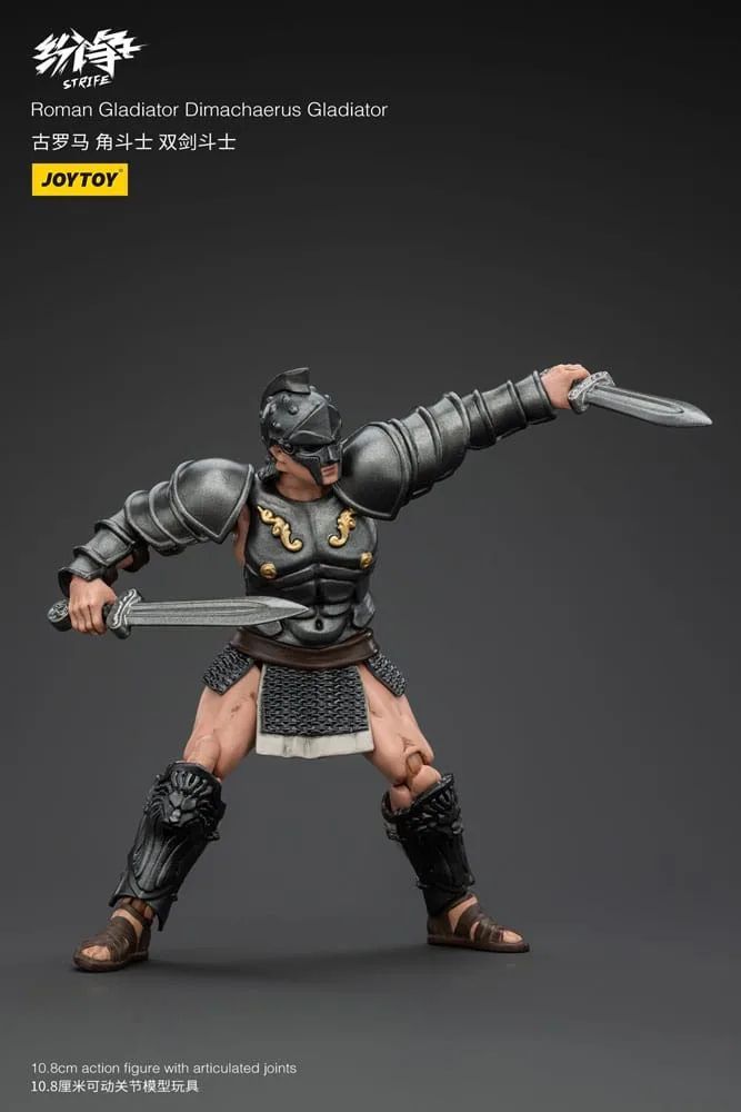 Strife Action Figure – Roman Dimachaerus Gladiator 10.8 cm 4