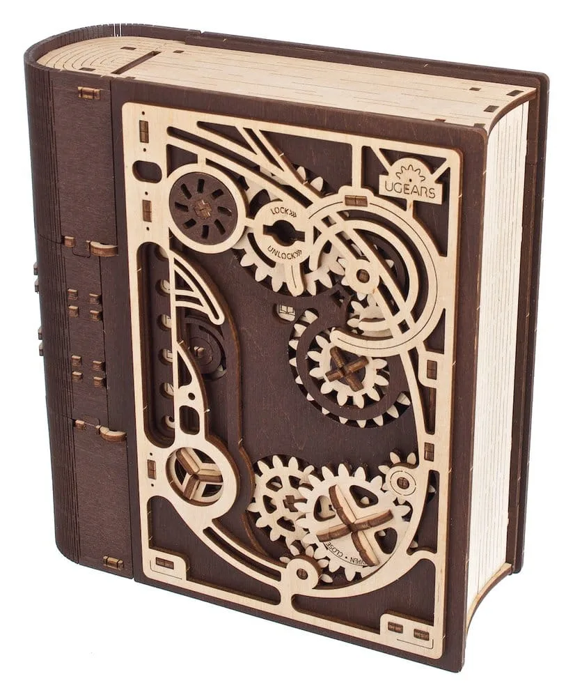 Ugears Wooden Model Kit – Book of Secrets 13
