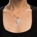 Lord of the Rings Pendant Replica – Evenstar Sterling Silver 1/1 2