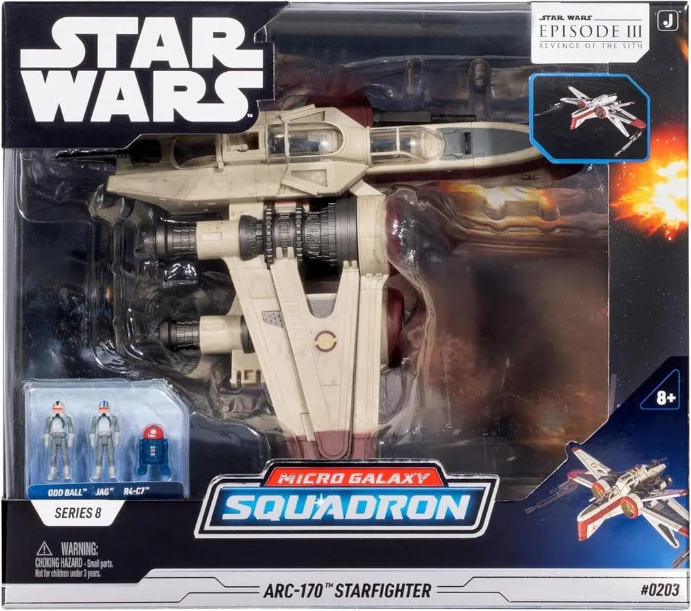 Star Wars Deluxe Vehicle – ARC 170 Series 8 20 cm