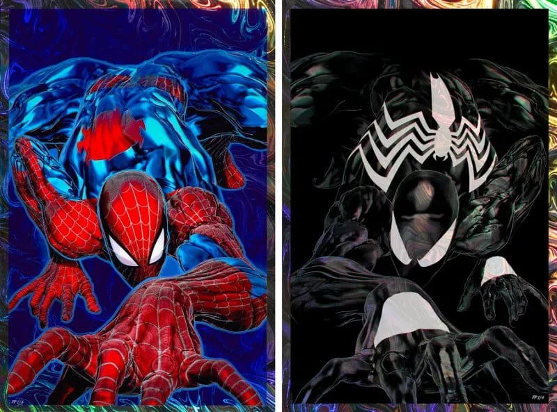 Marvel Art Prints – Spider-Man ’94 Deluxe Set 61 x 41 cm