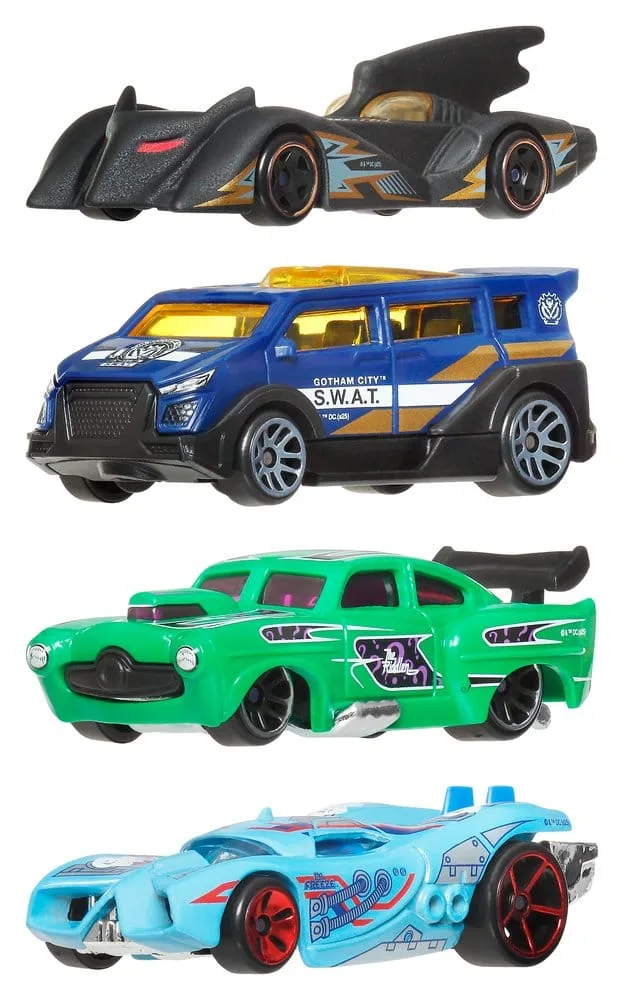 Batman Die-Cast Vehicles – Hot Wheels Silver Series 24-Pack 1:64