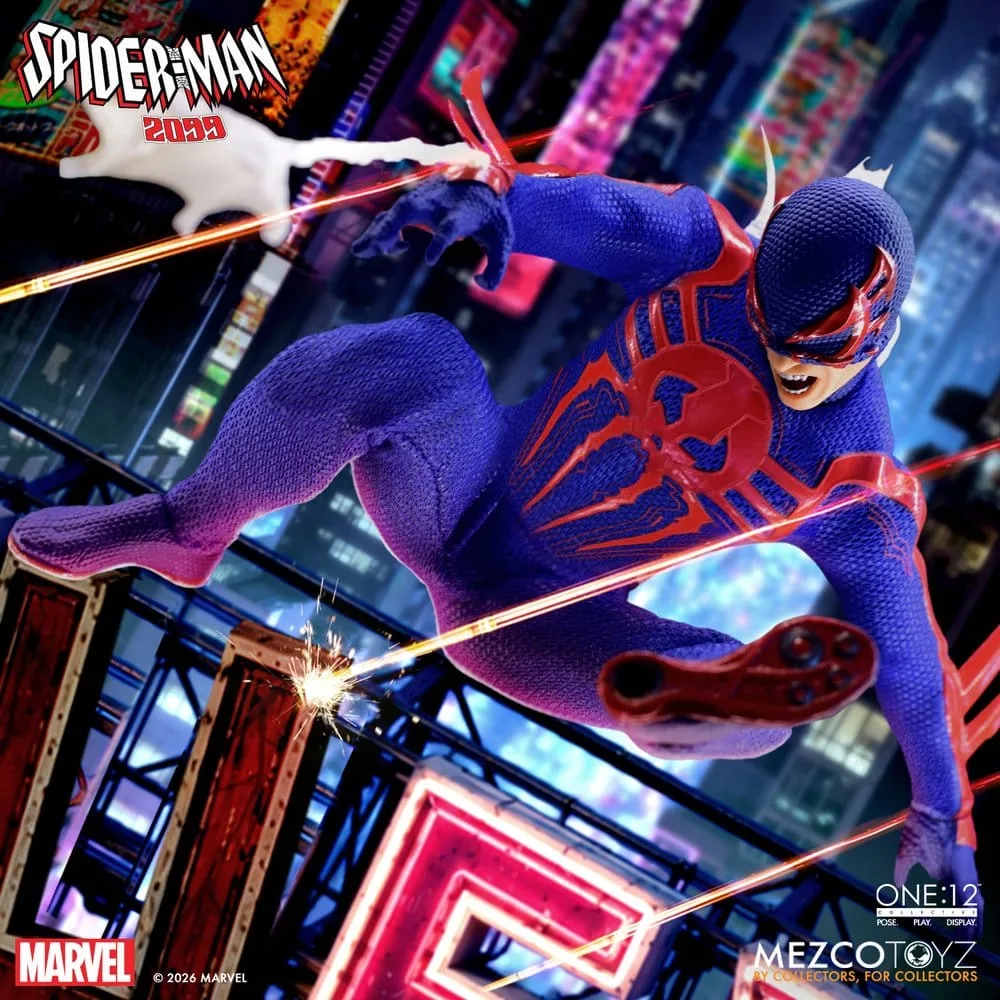 Marvel Action Figure – Spider-Man 2099 One:12 Collective 17 cm 5