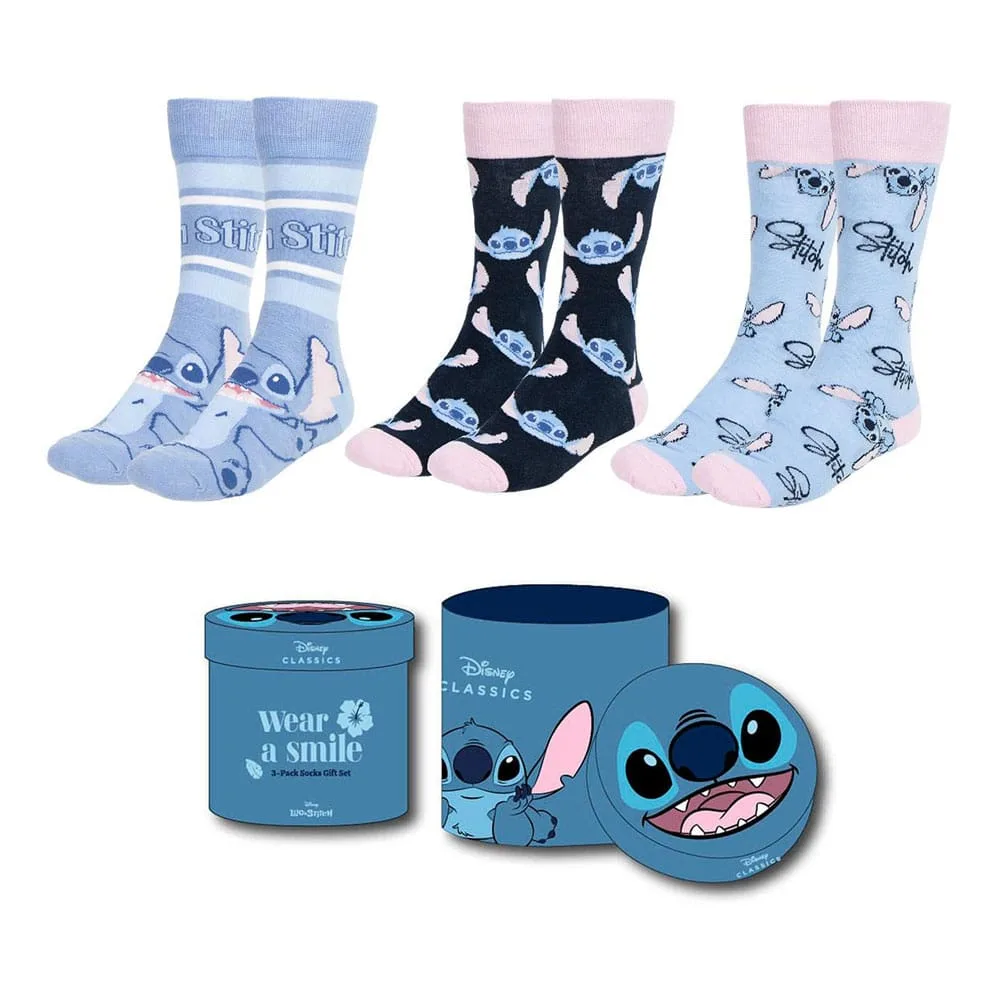 Lilo & Stitch Socks – Three-Pair Pack EU 36–43