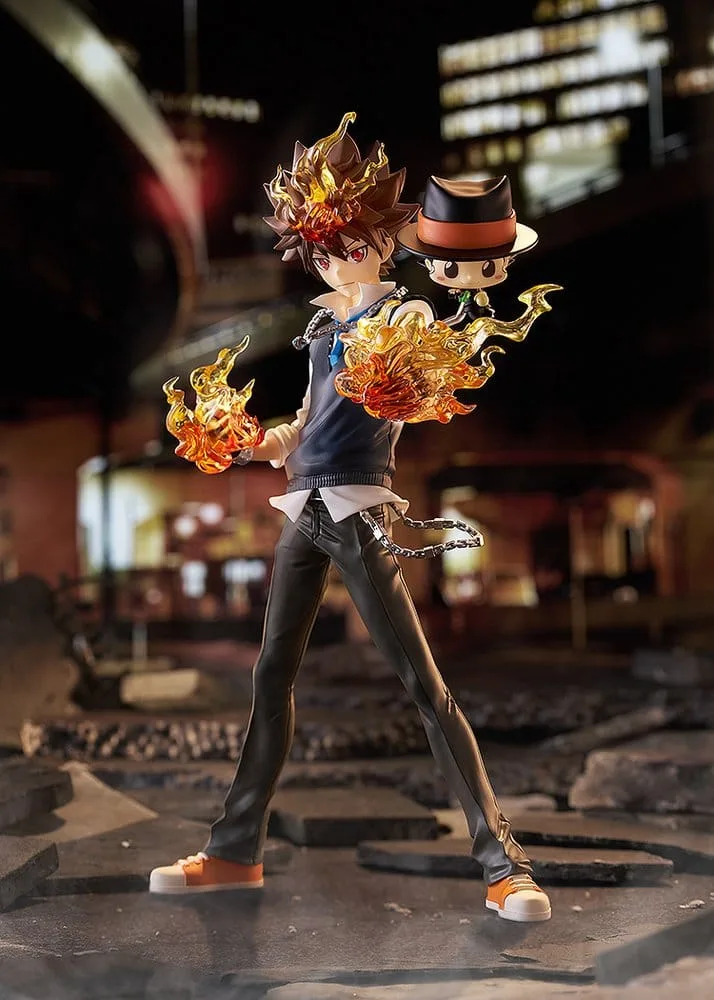 Katekyo Hitman Reborn Figures – Tsunayoshi Sawada and Reborn 24 cm 3