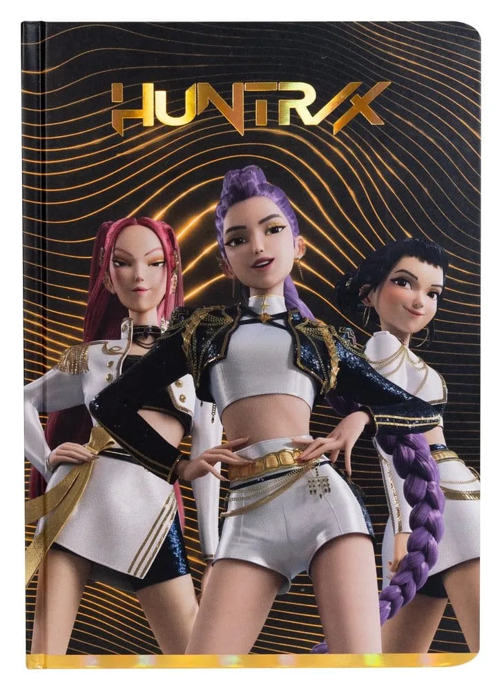 KPop Demon Hunters Notebook Gift Set – Golden 2