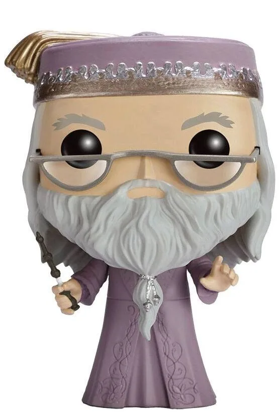 Harry Potter Pop Vinyl Figure – Dumbledore with Wand 9 cm