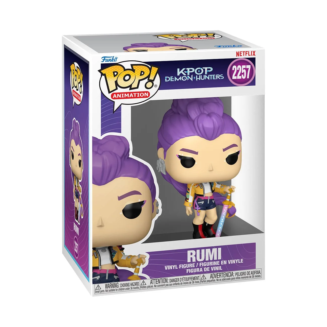KPop Demon Hunters Vinyl Figure – Funko Pop Rumi 9 cm 2